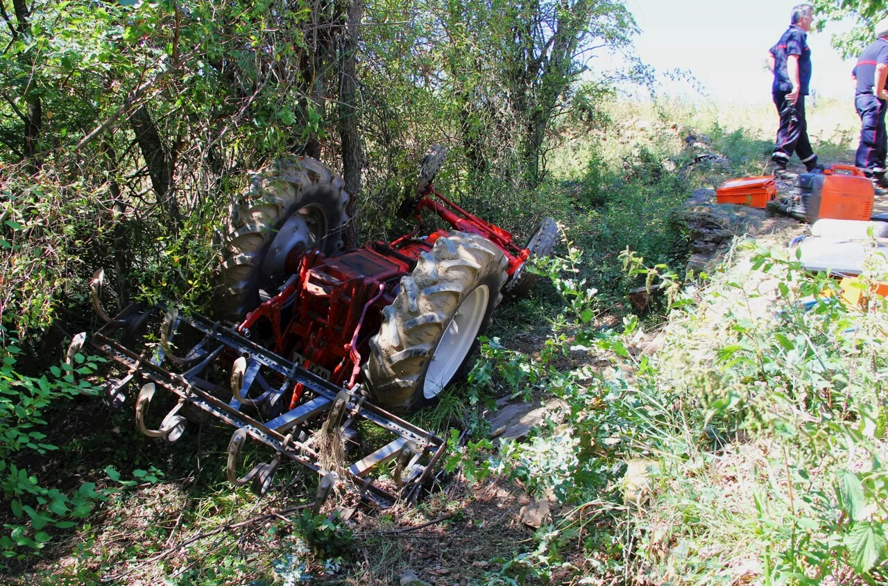 Les accidents agricoles graves se multiplient ici, les pompiers rappellent les règles