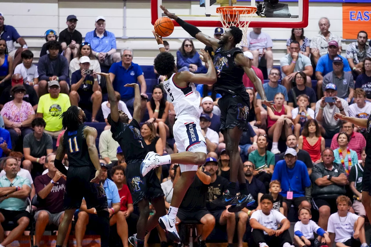 Memphis knocks of defending national champion UConn in Maui Invitational opener