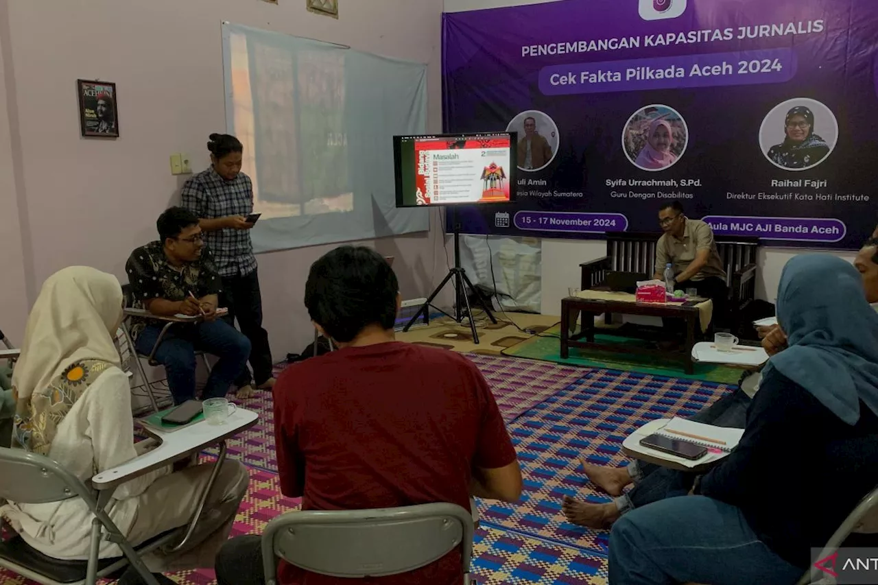 AJI Banda Aceh buka posko liputan dan cek fakta Pilkada Aceh