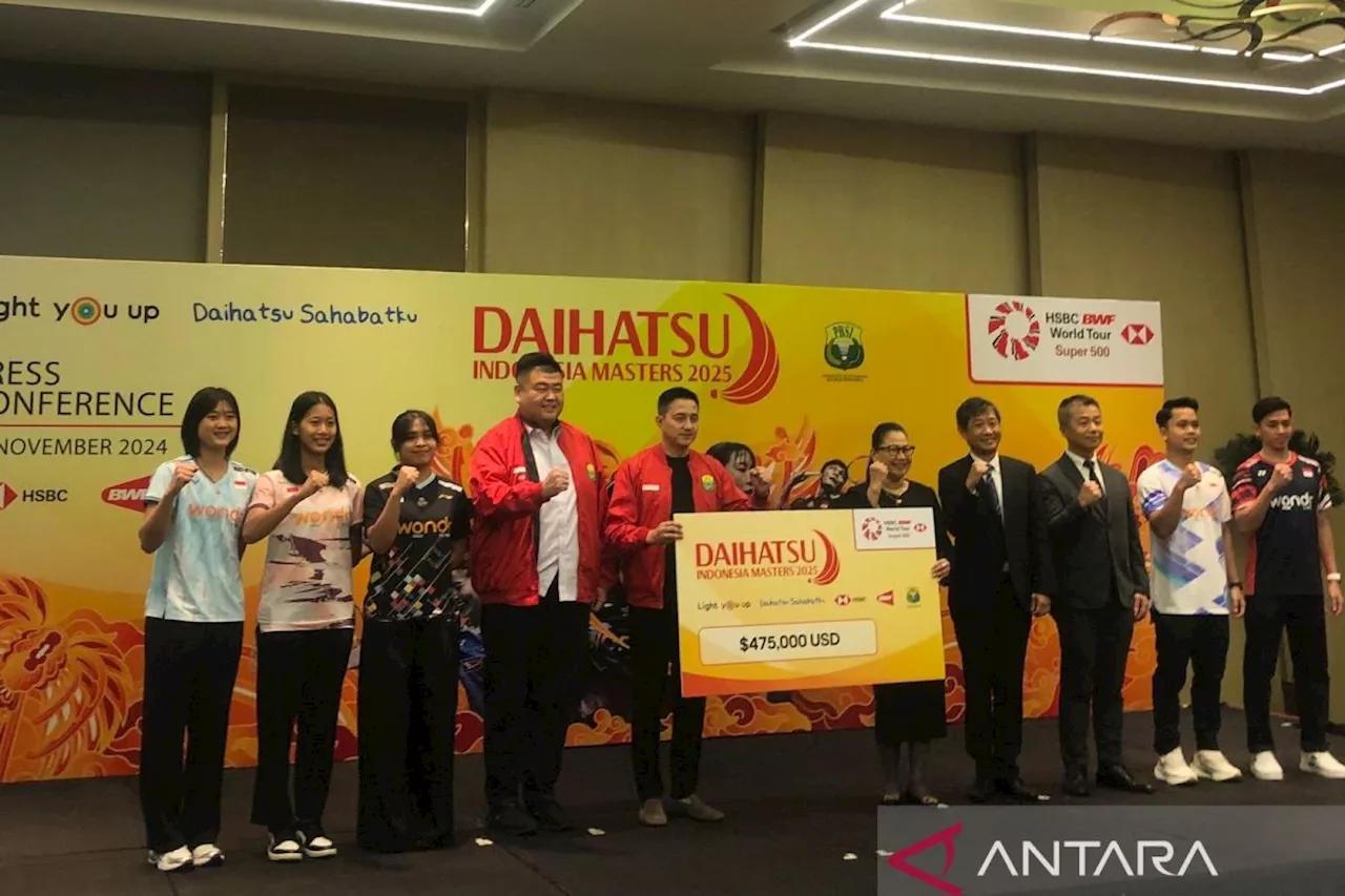 Indonesia Masters 2025 siap digelar di Istora GBK pada Januari 2025