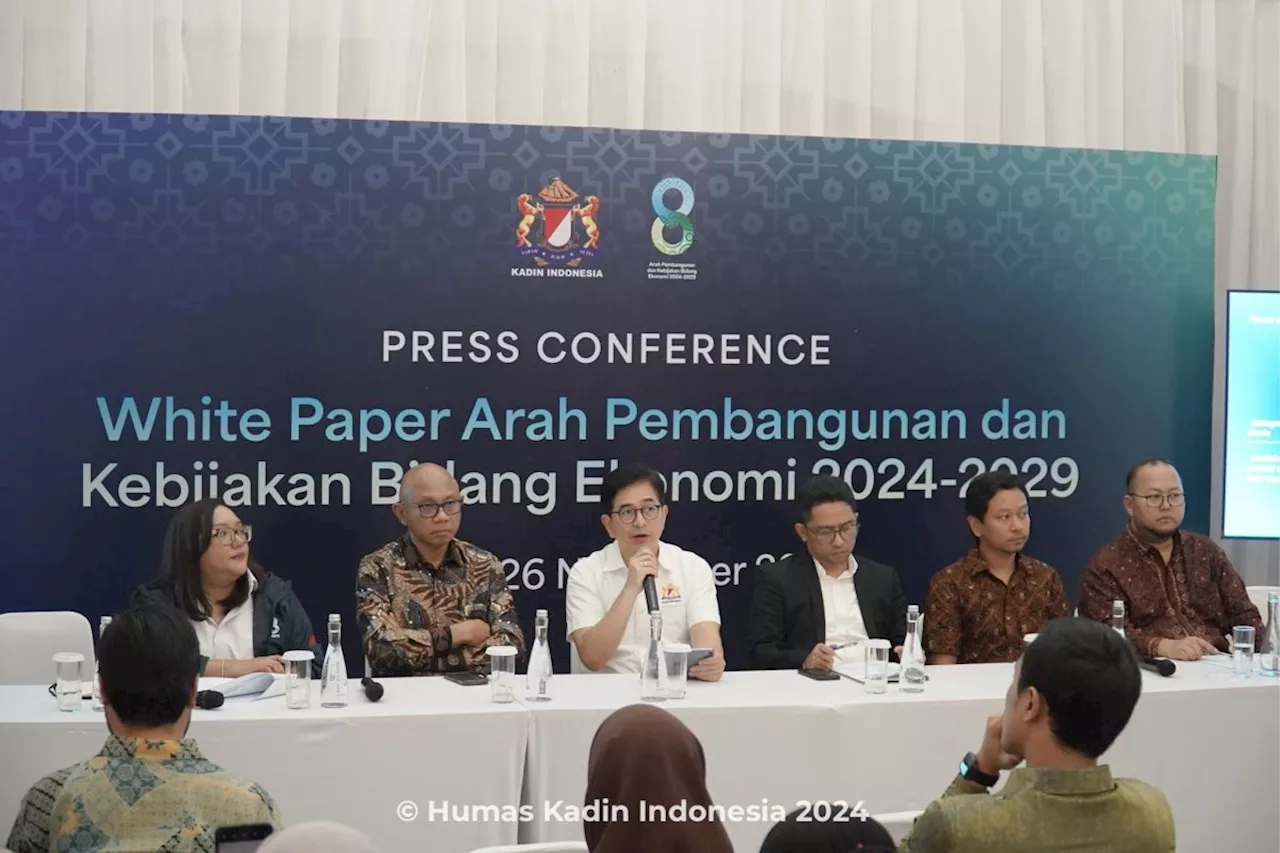 Kadin Indonesia Peluncurkan White Paper Pembangunan Ekonomi 2024-2029