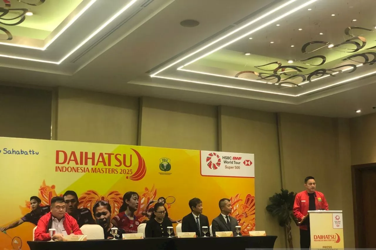 PBSI realitsis soal target juara di Indonesia Masters 2025