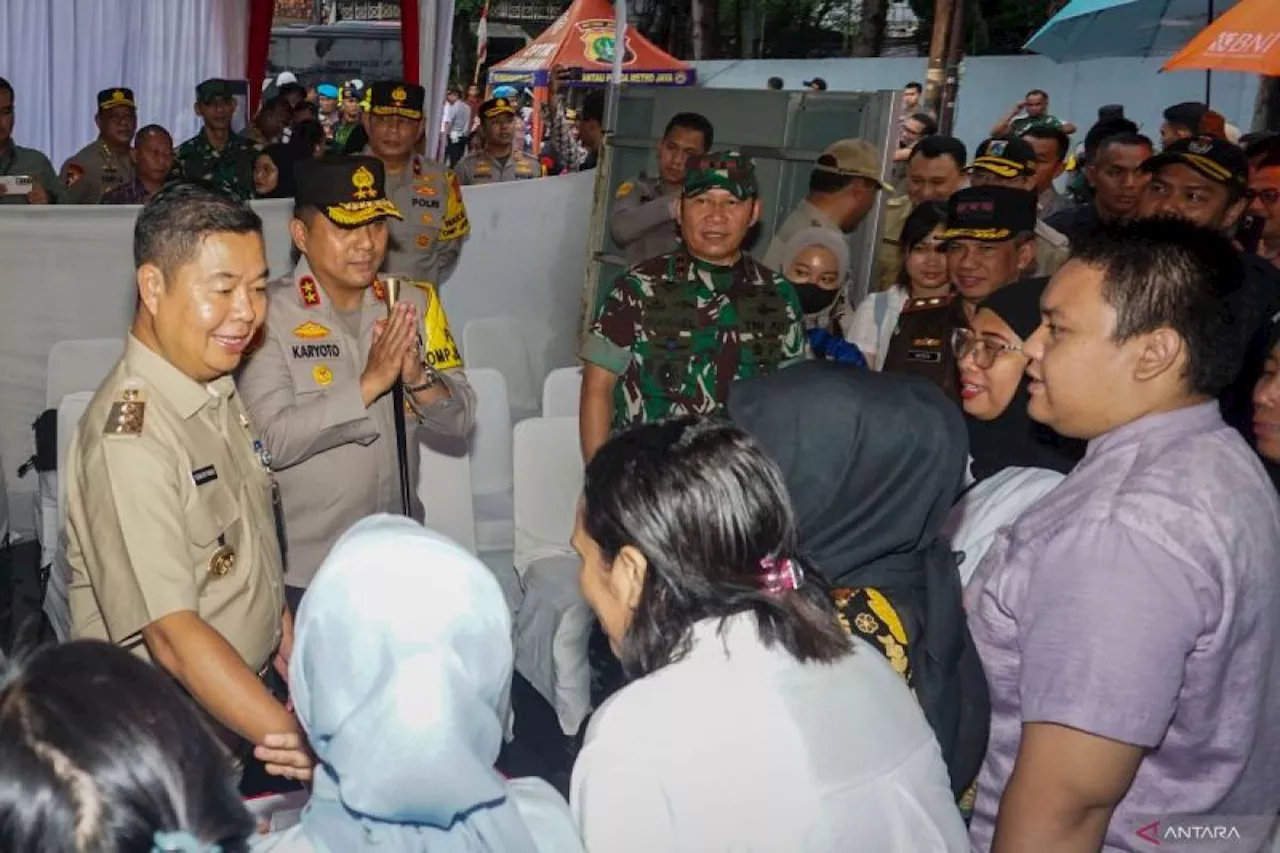 Pj. Gubernur DKI Jakarta Teguh Setyabudi Tinjau Persiapan Pemungutan Suara