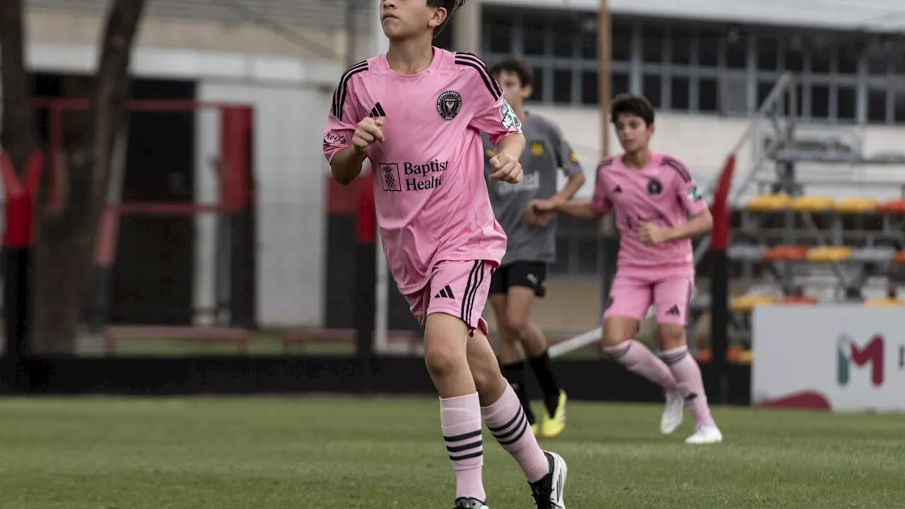 Messi's son debuts at Argentina youth tournament as grandparents watch