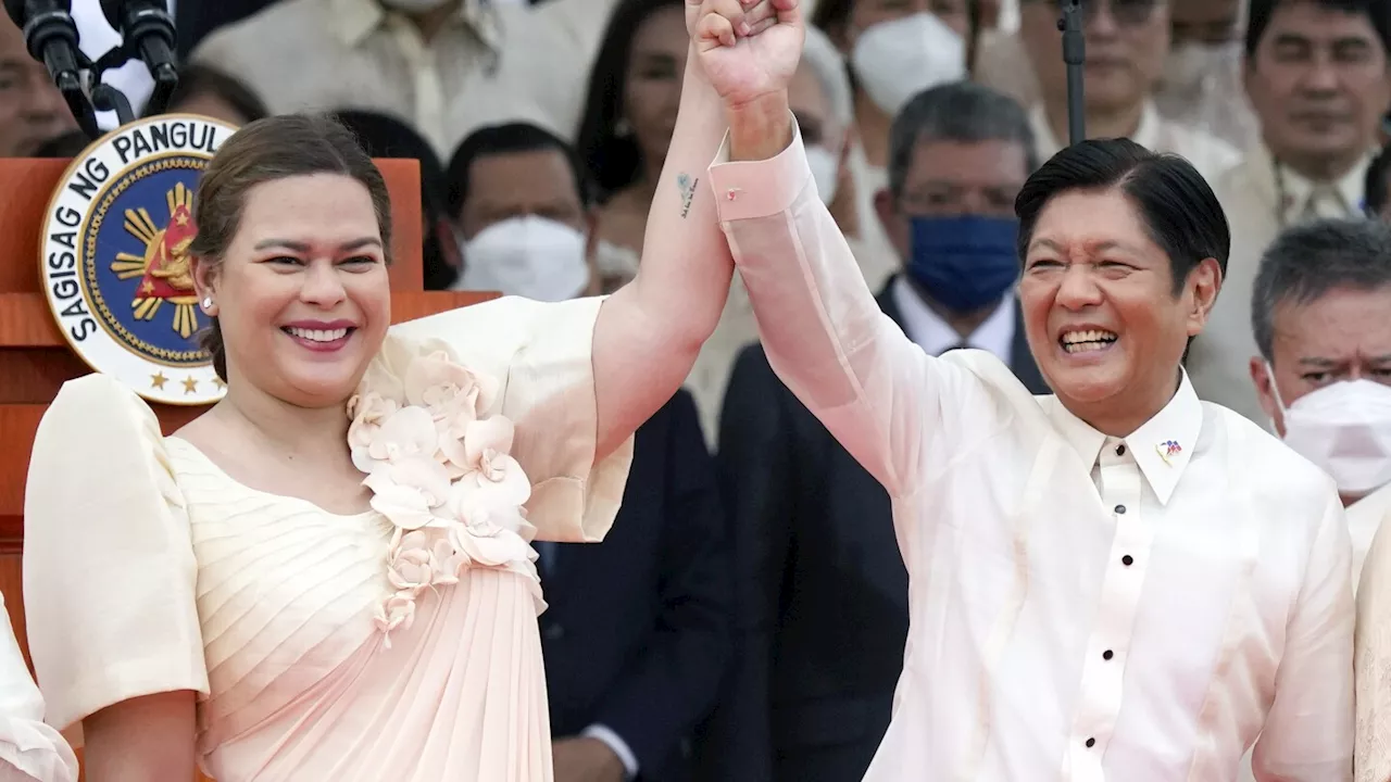 Philippine president and vice president clash in a feud that's testing an Asian democracy