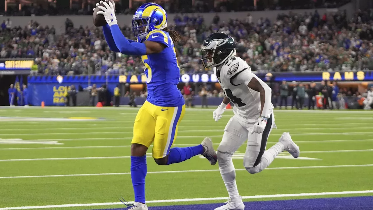 Rams WR Demarcus Robinson arrested on suspicion of DUI after loss to Eagles