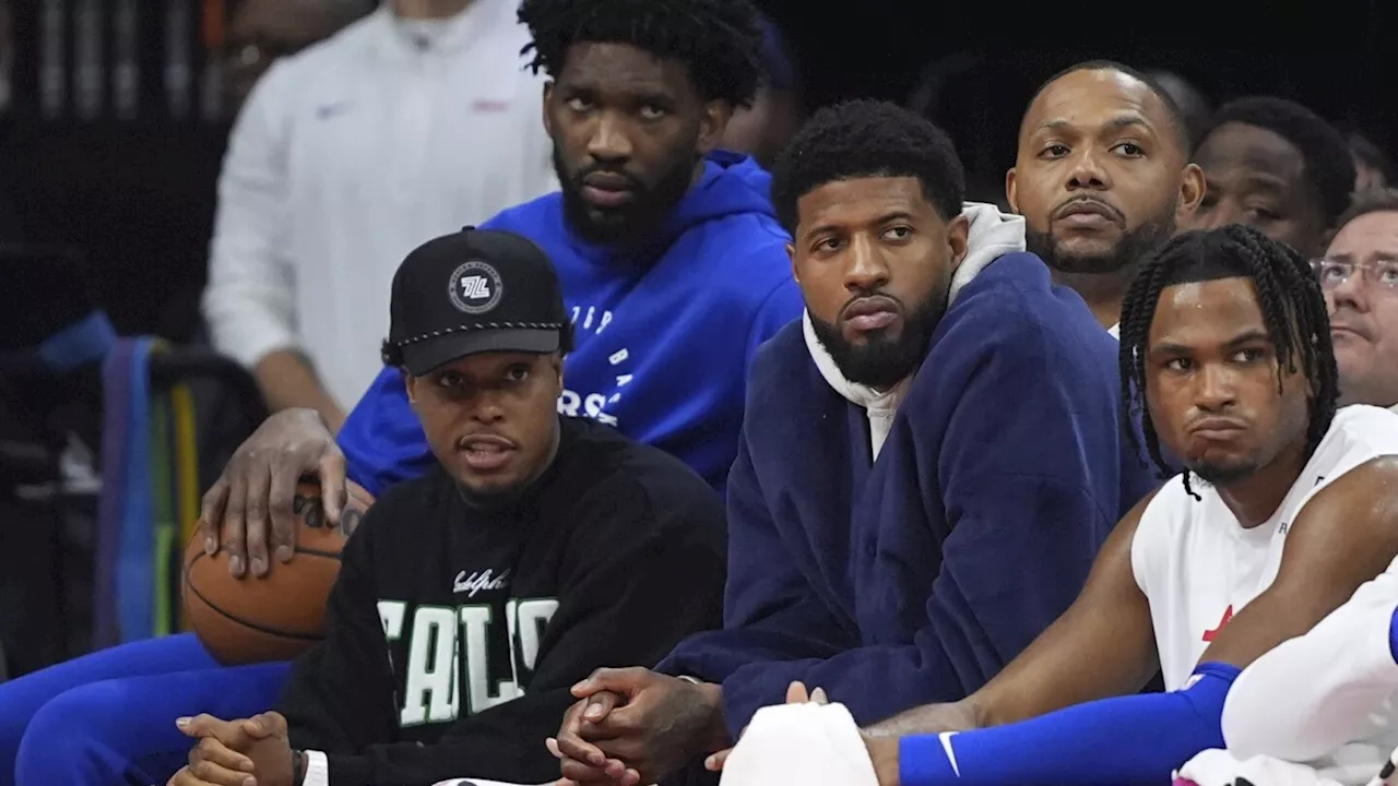 Same old story in Philadelphia with Paul George and Joel Embiid out again against Houston