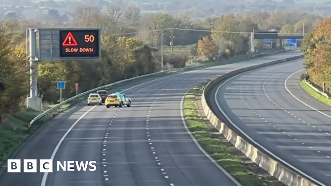 Girl who died on the M5 in Somerset was under arrest