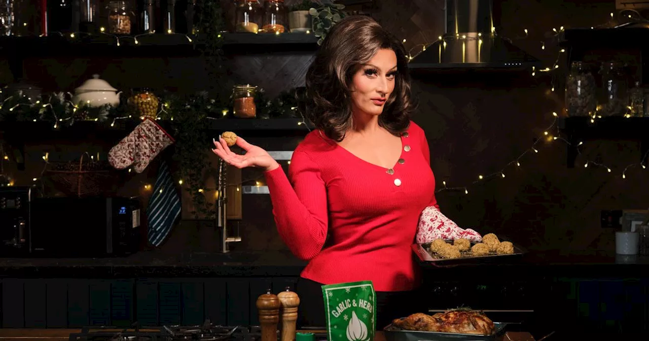 UK Drag Queen Ella Vaday 'stuffs tradition' this Christmas with new recipe