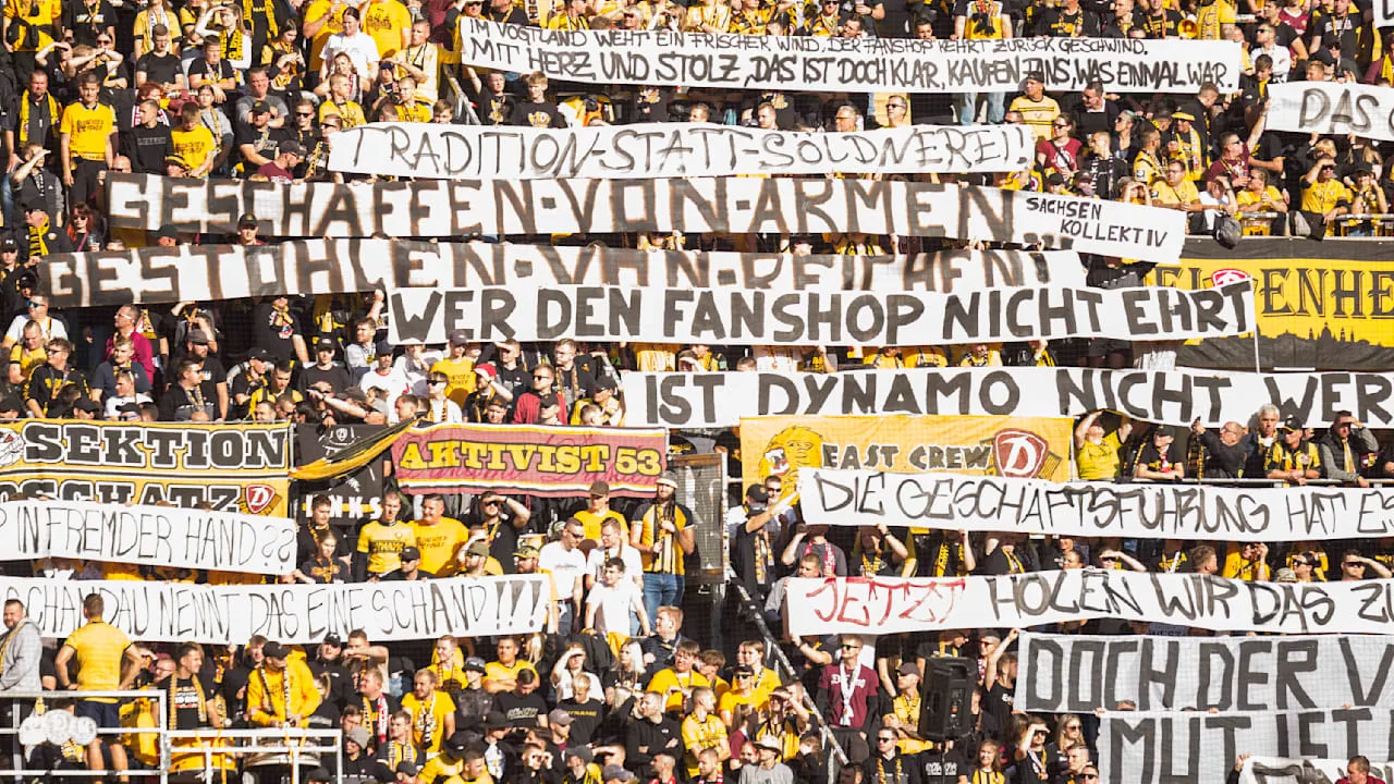 Dynamo Dresden: Ultras Setzen Verein vor Ultimatum für Fanshop-Rückkauf