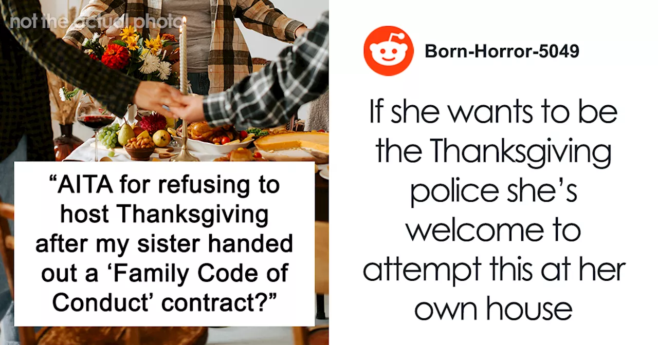 Woman Laughs At Sister’s Rules For Thanksgiving, Refuses To Host After Realizing She’s Serious