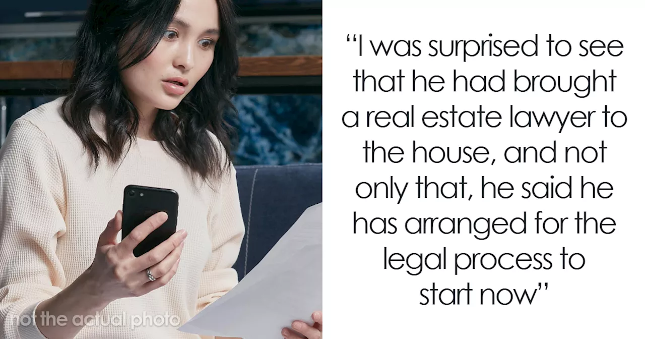 Woman Refuses To Share Ownership Of Her House With Fiancé, He Secretly Calls A Real Estate Lawyer