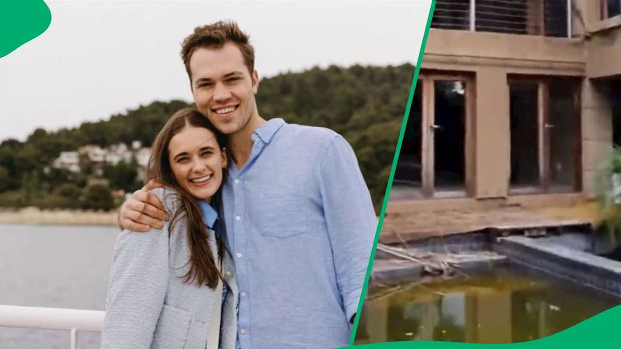 Couple Transforms Abandoned House into Mansion on TikTok