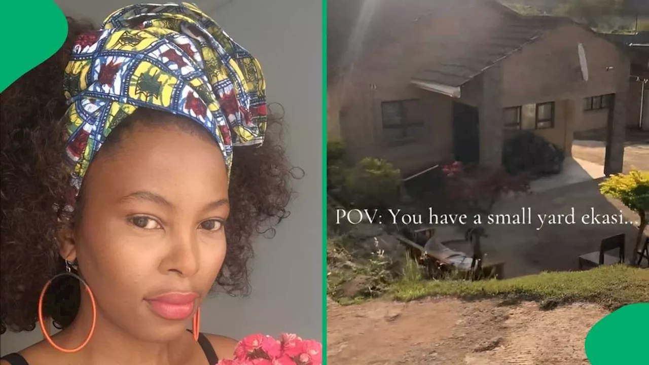 “Let’s Create a New Narrative”: Woman Turns Small Kasi Yard Into Greek-Like Oasis