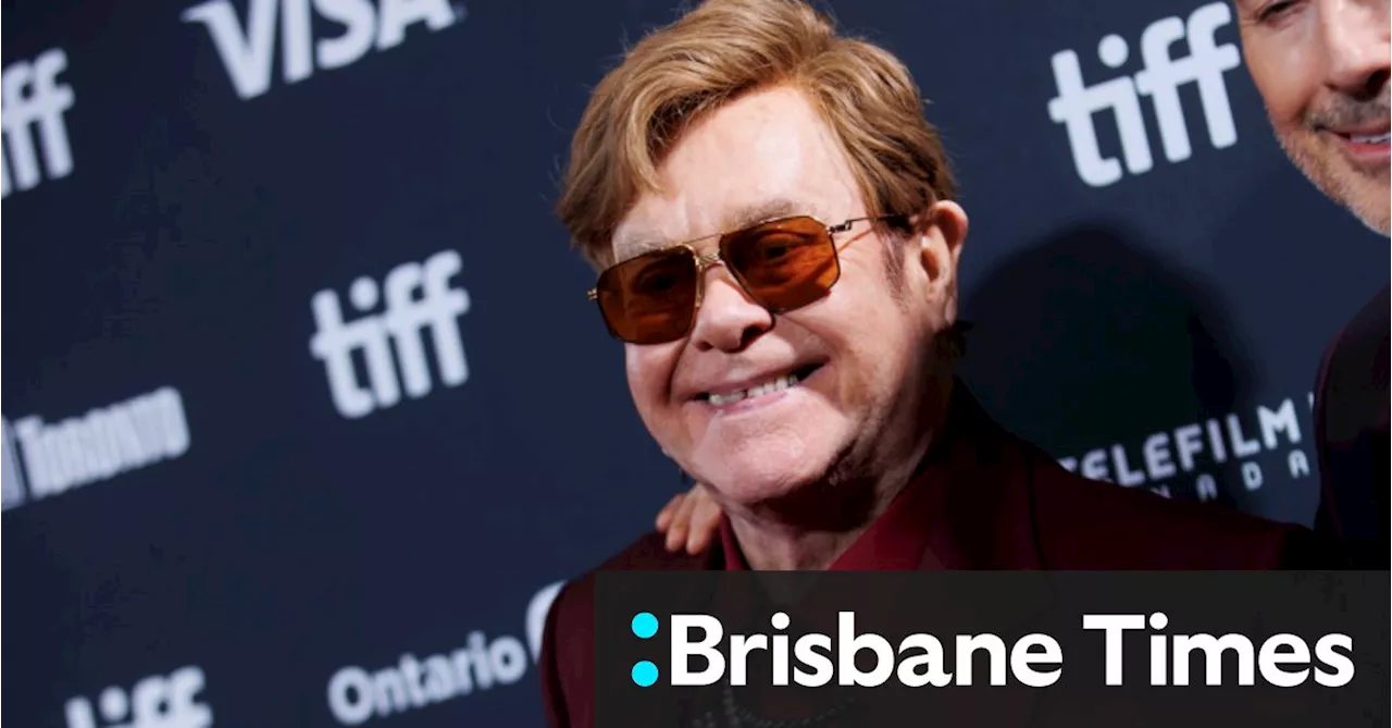 ‘I can’t see a lyric’: Elton John partially lost sight after eye infection