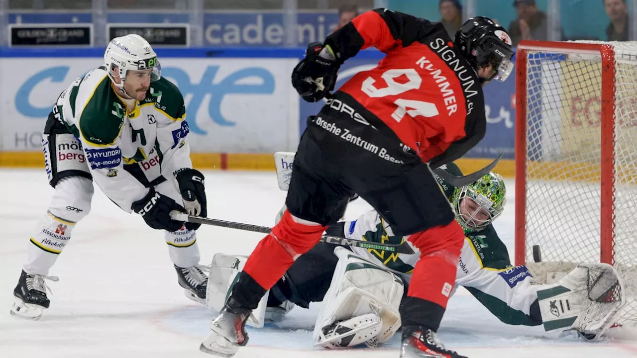 EHC Basel gewinnt mit 5:2 gegen Sierre und verkürzt Abstand zur Spitzengruppe