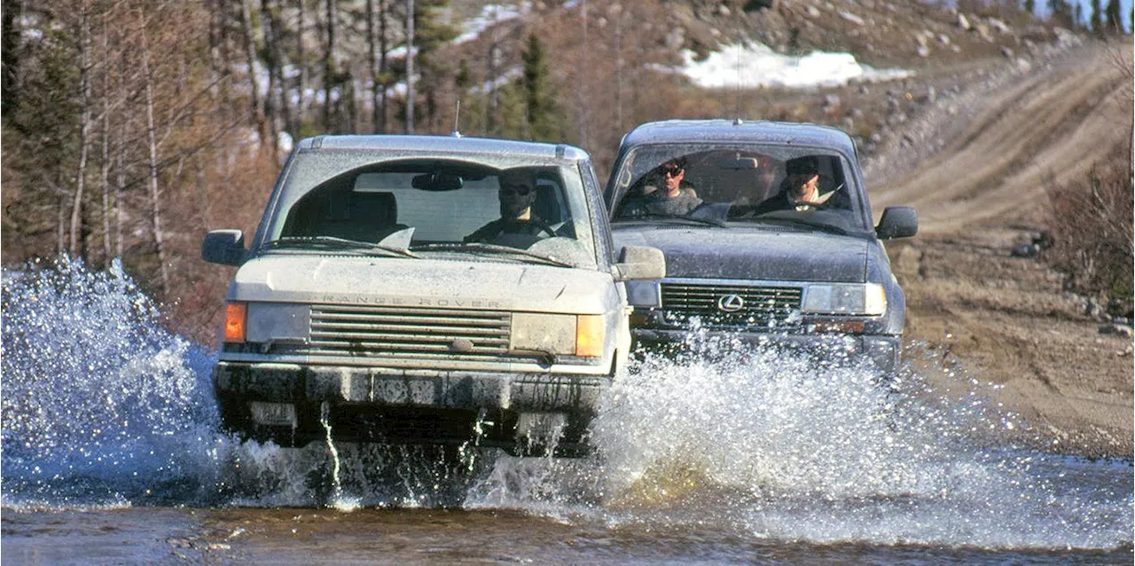 Labrador Retrievers: 1996 Lexus LX450 vs. 1996 Range Rover 4.0SE