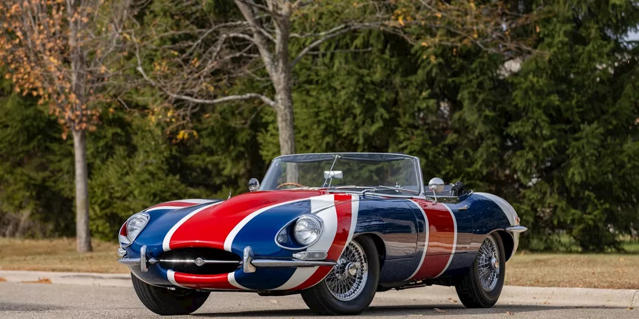 The Actual 'Shaguar' Jaguar E-Type from 'Austin Powers' Is for Sale