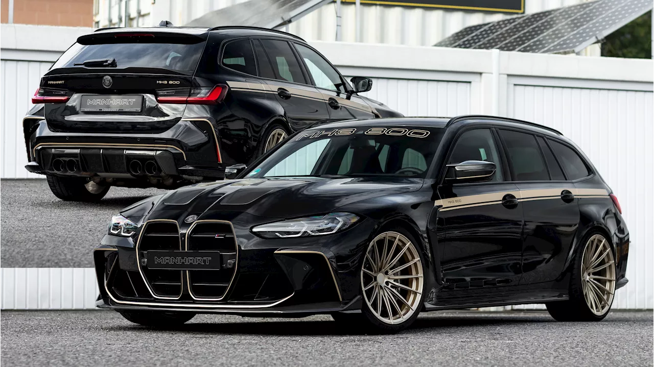 Manhart’s BMW M3 Touring Just Gained 843 Reasons To Fear For Your License