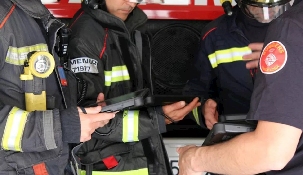 Getac F110: así es la tablet casi indestructible que utilizan los Bomberos de Barcelona