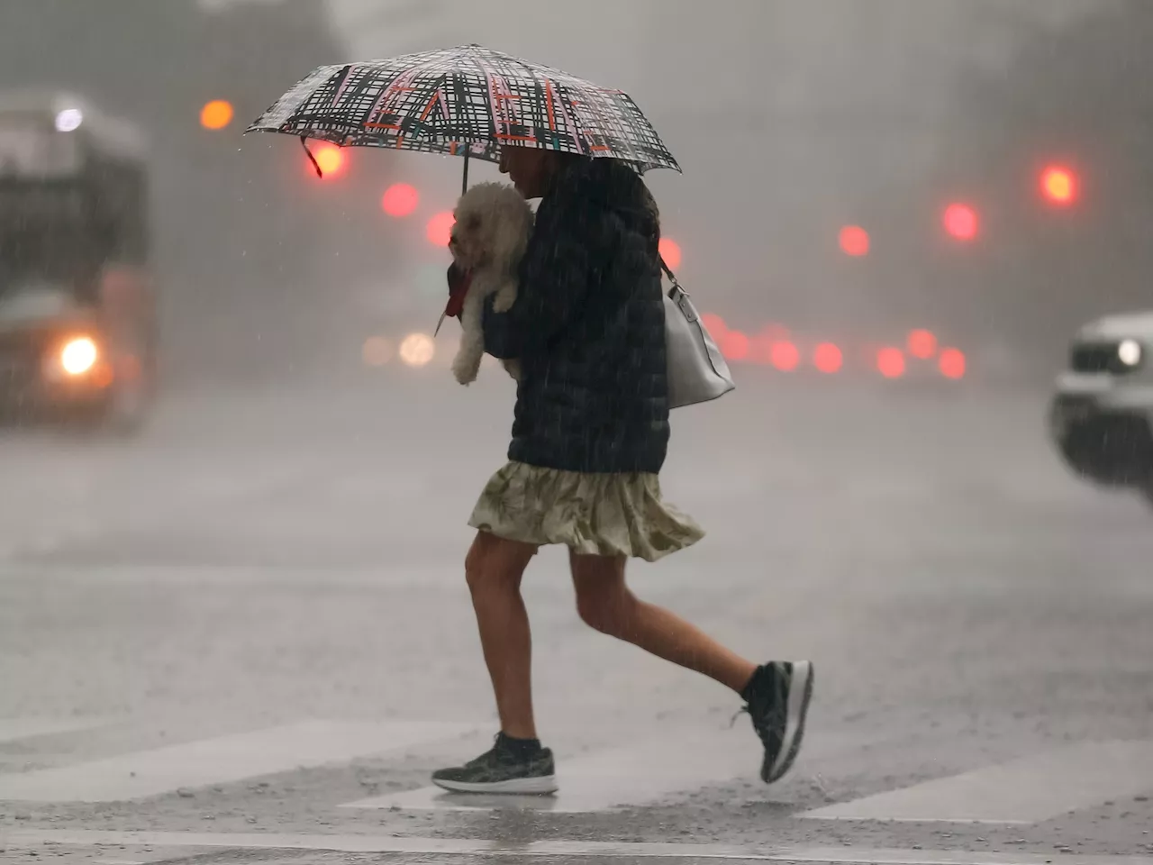 Fuertes tormentas afectan la Ciudad de Buenos Aires y el Conurbano este martes