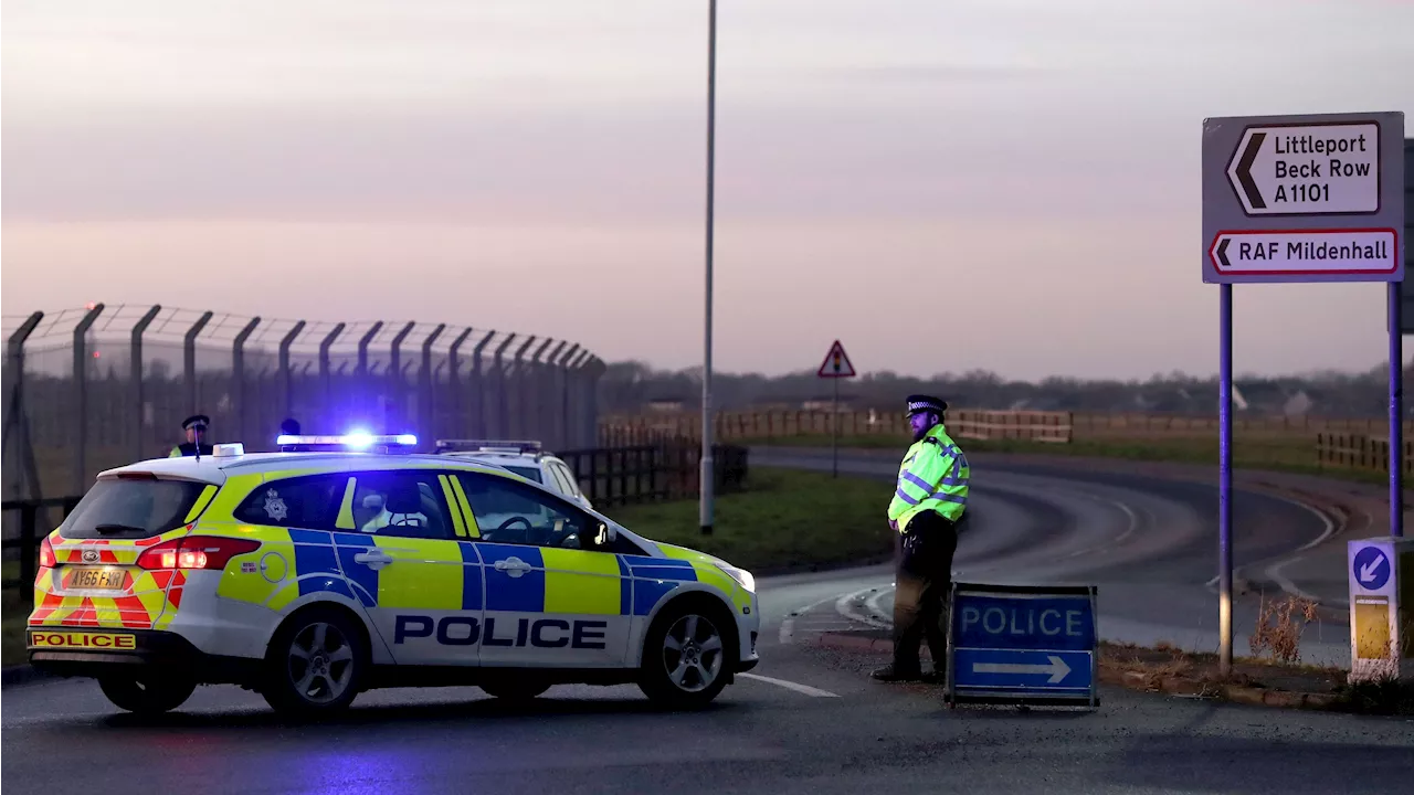 Força Aérea dos EUA diz que drones foram vistos sobre suas bases na Inglaterra