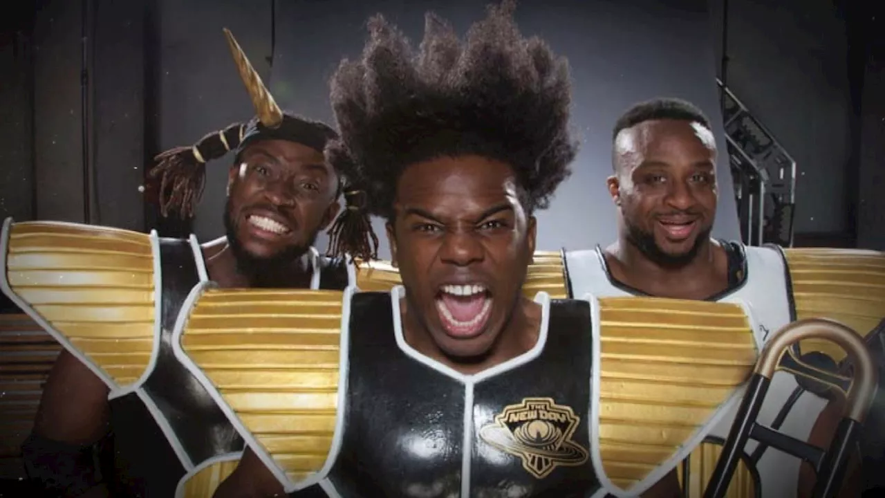 The New Day Embraces Dragon Ball Super with Goku and Goku Black