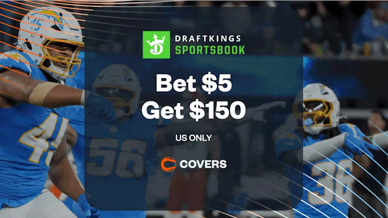 DraftKings Promo Code Unlocks $150 Bonus Bets for a $5 Ravens vs Chargers MNF Bet