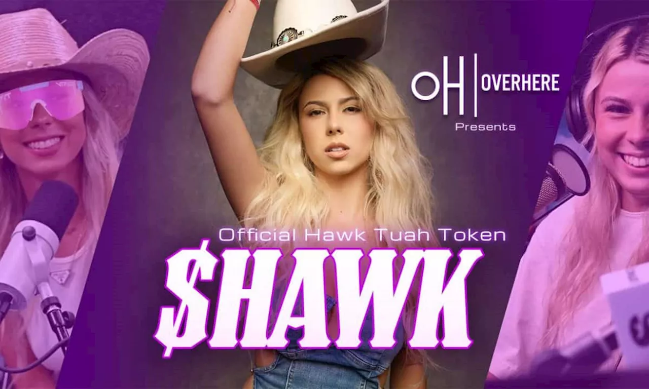 Web3 Launchpad & Platform overHere launches $HAWK – Haliey Welch’s Official “Hawk Tuah” Memecoin