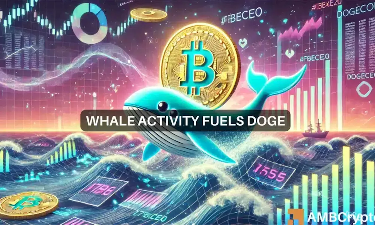 Dogecoin whale’s 200M move: Will this help DOGE break $0.43?