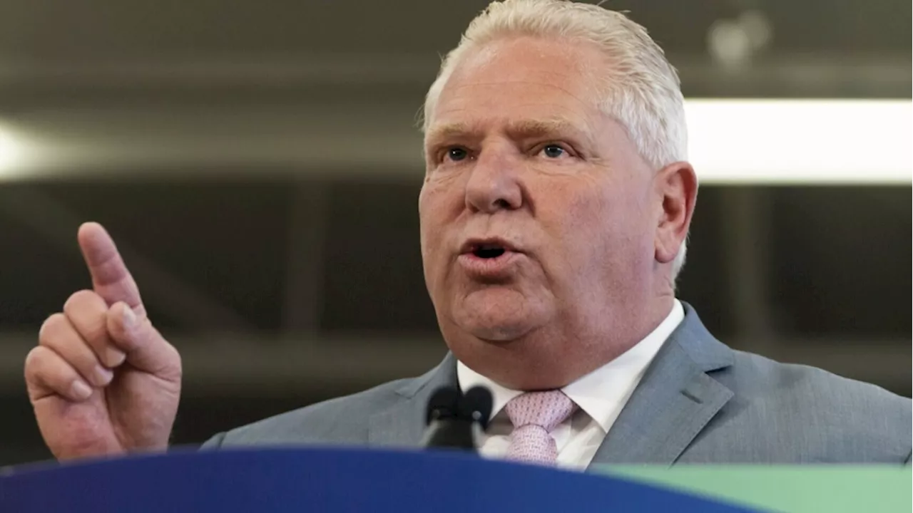 'It's insulting:' Ontario premier slams Trump on Canadian tariff threat