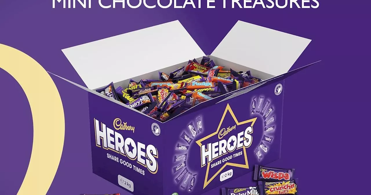 Amazon's huge Cadbury Heroes 2kg chocolate box deal is cheaper than supermarkets