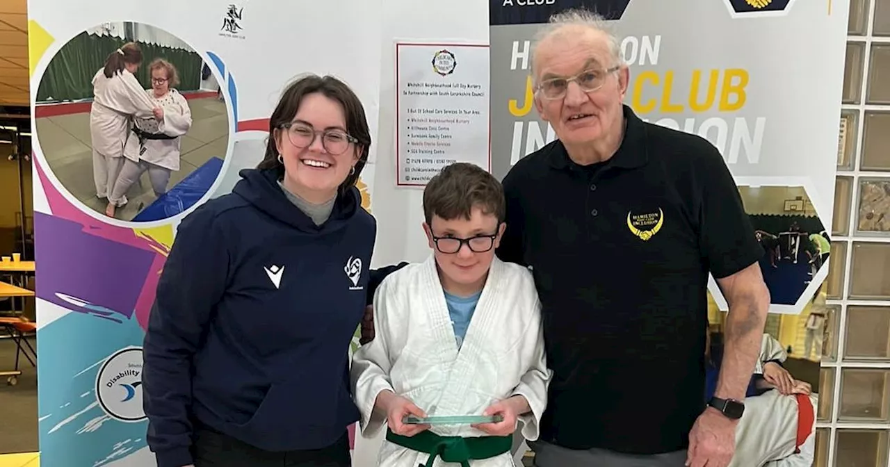 Hamilton teenager Daniel named Judo Scotland's young volunteer of the year