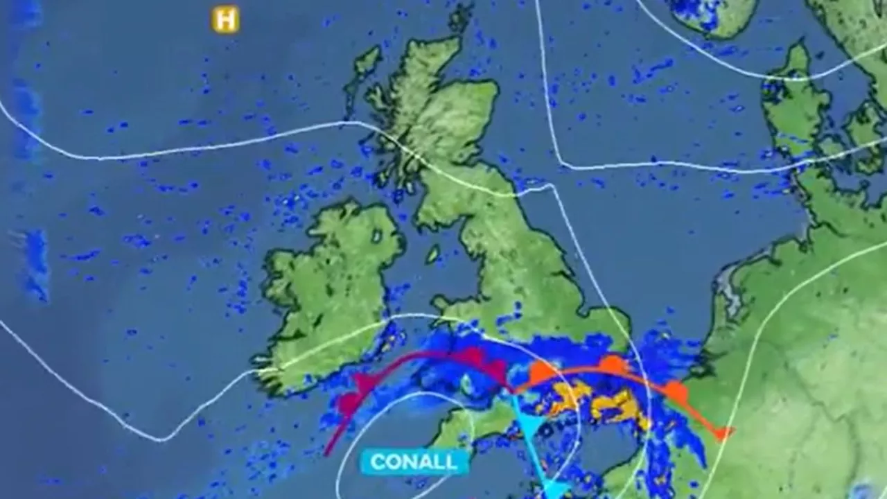 Storm Conall Brings Torrential Downpours and Flooding to Britain