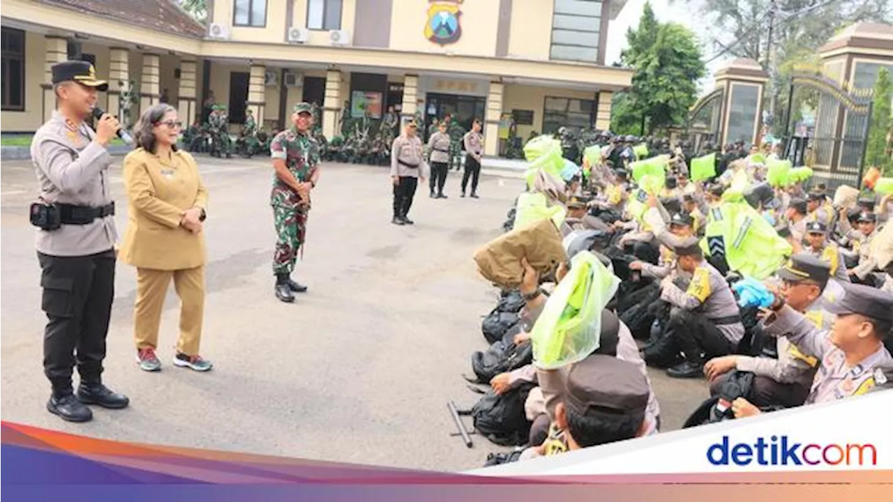 Polres Kediri Kota Ulangi Apel Pergeseran Pasukan Untuk Pilkada 2024