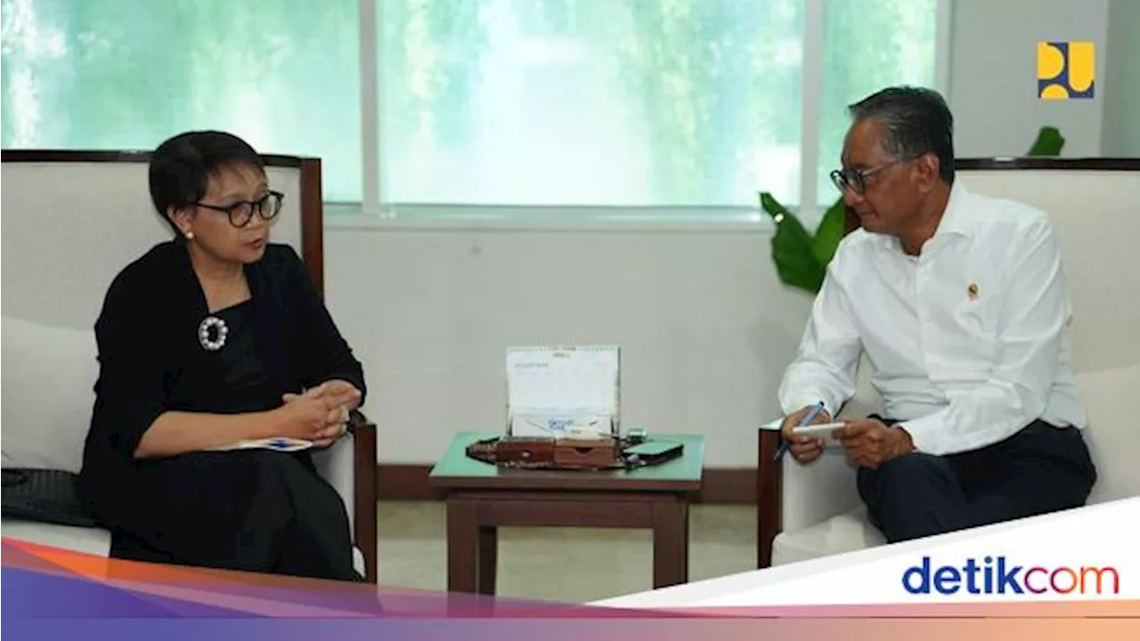 Retno Marsudi Temui Menteri PU, Bahas Infrastruktur Air & Sanitasi