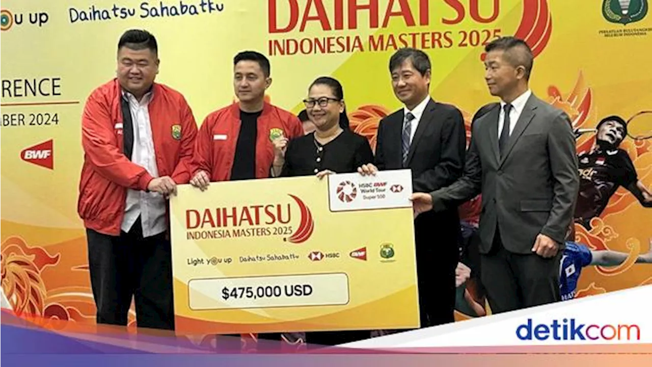 Daftar Harga Tiket Indonesia Masters 2025, Mulai Dijual 17 Desember