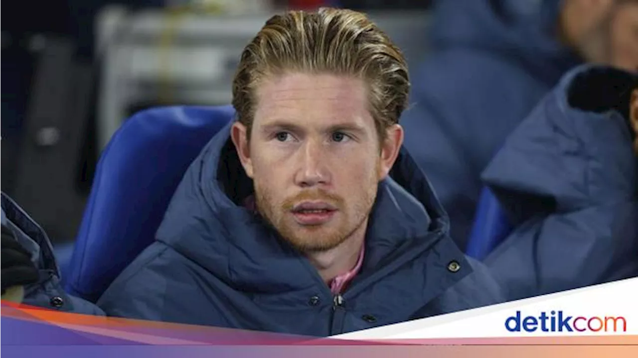 De Bruyne Frustrasi Tak Bisa Bantu City yang Sedang Kalah Melulu