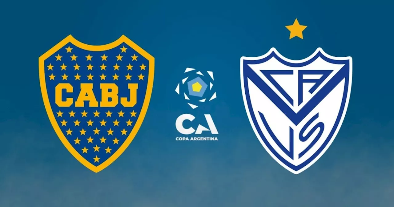 Boca vs. Vélez, por la semifinal de la Copa Argentina: hora, cómo ver y probables formaciones