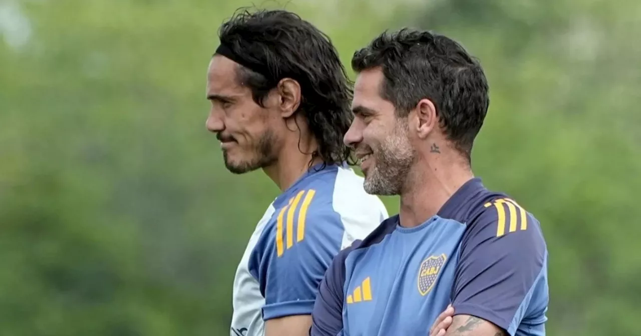 La firme decisión de Gago con Cavani para la semifinal de la Copa Argentina