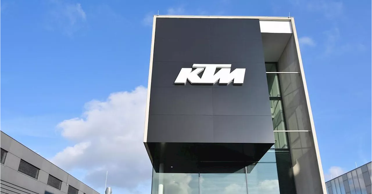 Motorradbauer KTM steht vor der Insolvenz