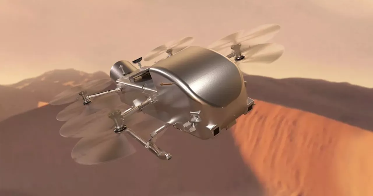 SpaceX to launch NASA’s Dragonfly drone mission to Titan