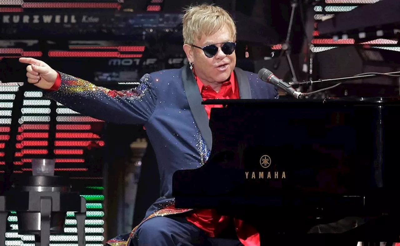 Elton John perdió la visión de su ojo derecho hace cuatro meses: 'No puedo leer una partitura'