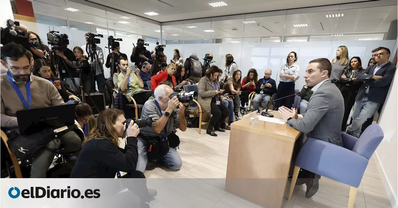 Juan Lobato suspende el futuro del PSOE madrileño tras comparecencia sin preguntas