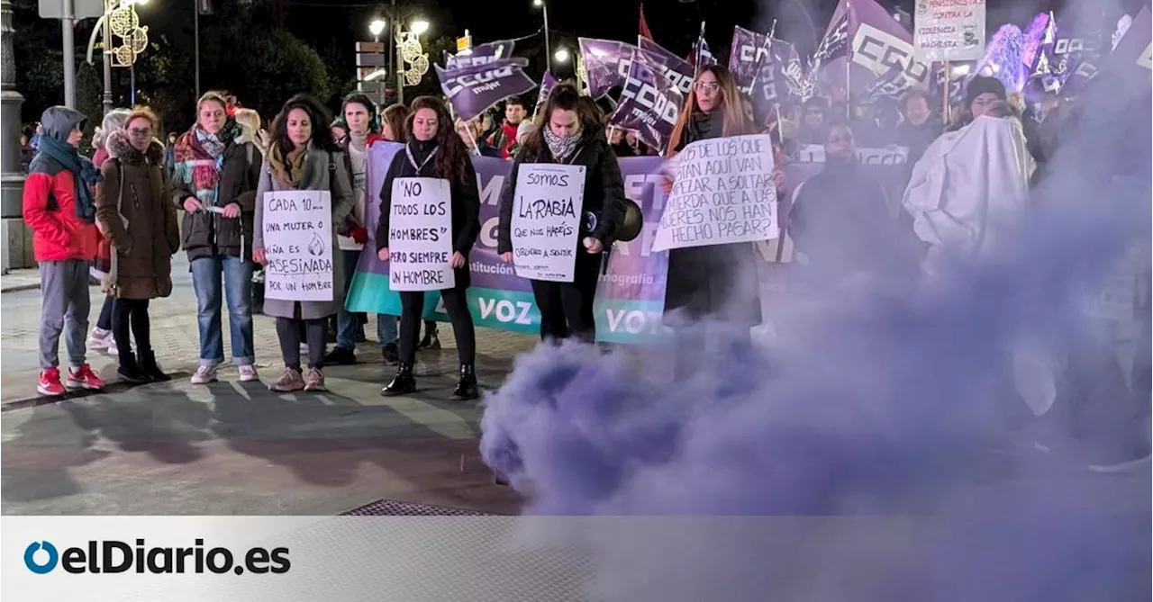 Miles de mujeres protestan contra la violencia machista en Castilla y León