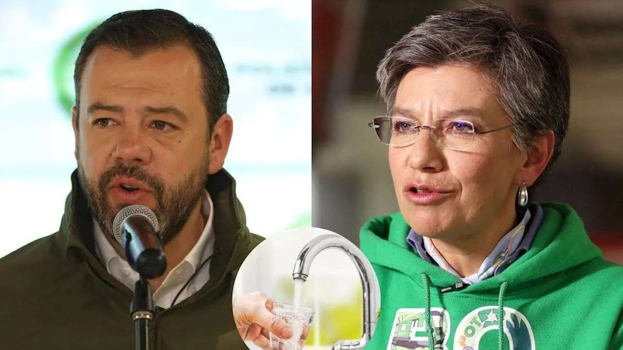 Alcalde de Bogotá, Carlos Fernando Galán, dice que administración de Claudia López no le advirtió sobre crisis por el agua: 'No nos dijeron nada del 2024'