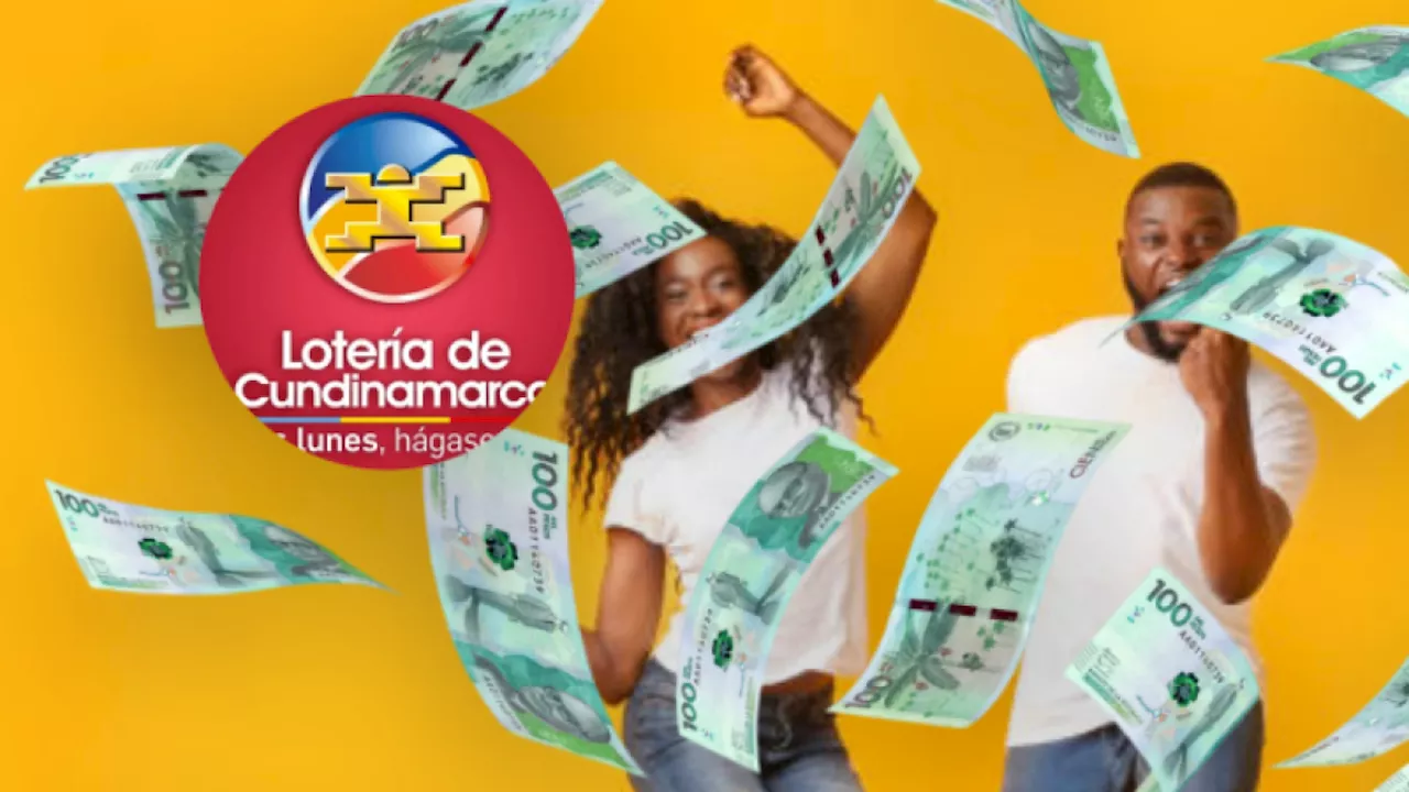 Lotería de Cundinamarca, vea los resultados del último sorteo del lunes 25 de noviembre de 2024