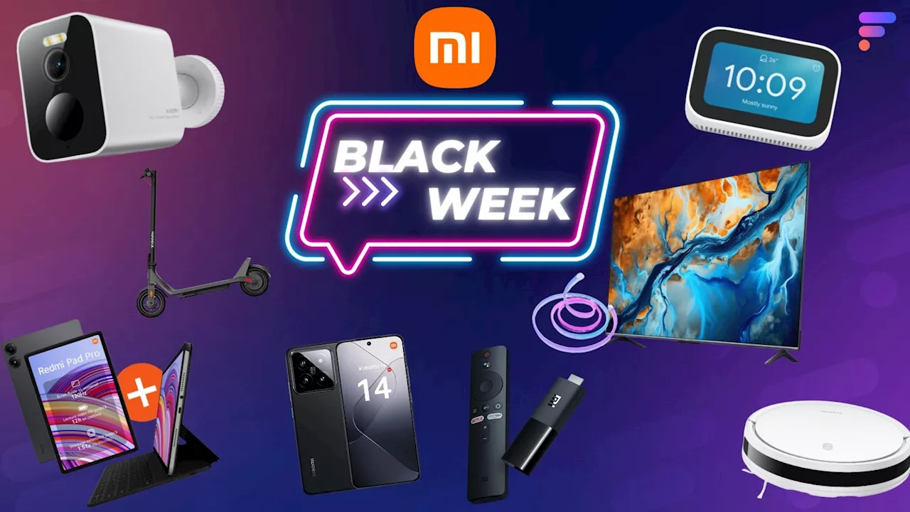 La Black Friday Week chez Xiaomi : les 17 offres les plus attractives de la marque chinoise