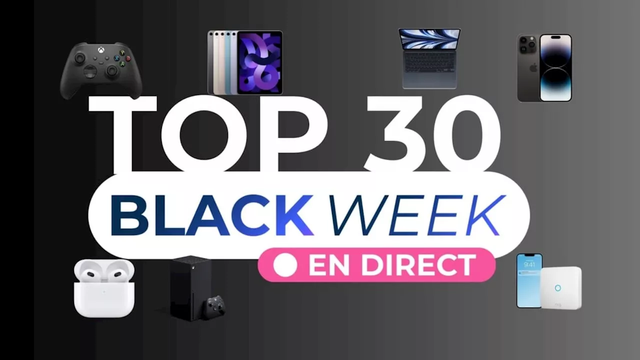 Notre TOP 30 des bons plans Black Friday d’Amazon, Darty, Cdiscount, Fnac et Boulanger