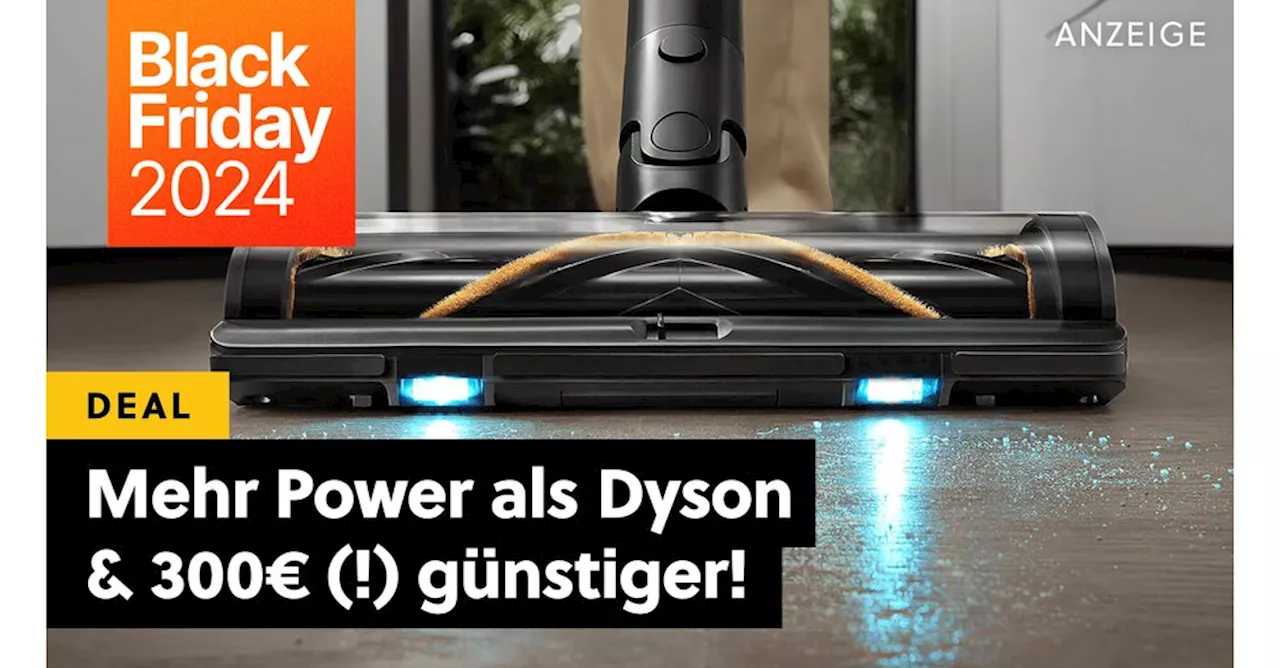 Stärker als Dyson: Dreame Z30 ist der beste Akkusauger für den Black Friday